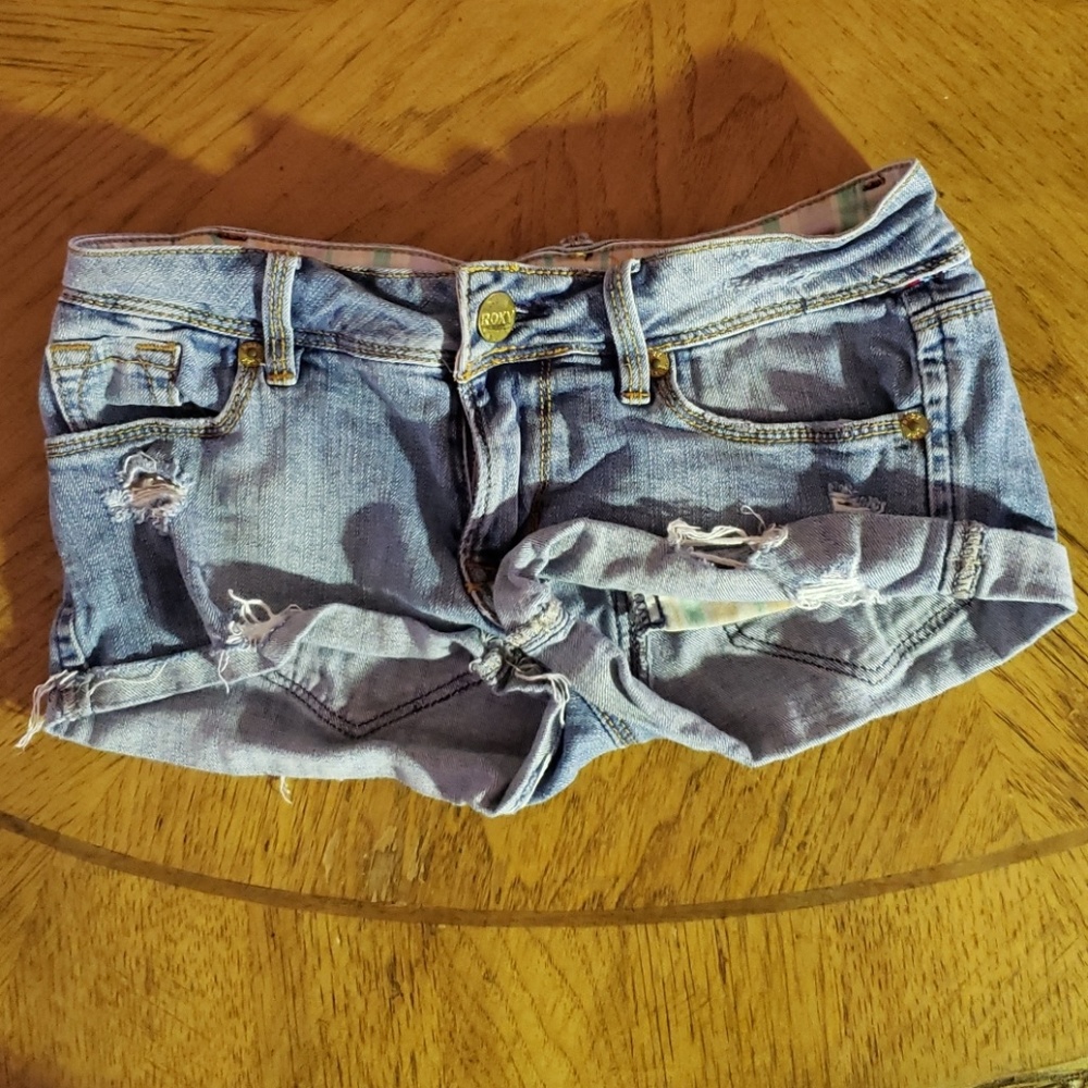 Junior Roxy light denim Shorts